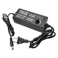 ราคา อะแดปเตอร์ 12V อะแดปเตอร์ ปรับโวลท์ได้ 3V 24V อะแดปเตอร์ ปรับพลังงาน พร้อมหน้าจอแสดงผล AC DC Adapter (20832283929)