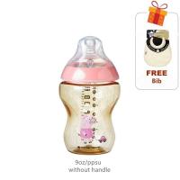ราคา Tommee Tippee ใกล้กับธรรมชาติขวดนม PPU แก้วแก้วนมคอกว้างสำหรับทารก (21467953159)