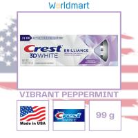 ราคา ยาสีฟัน Crest 3D White Brilliance ยาสีฟันจากอเมริกา ช่วยให้ฟันขาว ป้องกันฟันผุ ของแท้100 (21818673170)