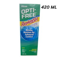ราคา Alcon Opti Free Opti free Aldox Replenish Pure Moist อัลคอน ออพติ ฟรี ผลิตภัณฑ์สำหรับ ทำความสะอาดและเเช่ เลนส์สัมผัส ออพติ ฟรี 1ขวด (21531963010)