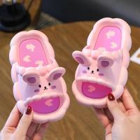 ราคา ใหม่ รองเท้าแตะเด๋กแบบสวม ยางนุ่ม ใส่สบาย หัวกระต่ายน่ารักๆ (21523268364)