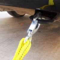 ราคา สายลากรถ สายยาว 3 เมตร ชุดอุปกรณ์สำหรับลากรถในกรณีฉุกเฉิน เชือกลากรถยาว 3 เมตร สายสายลากจูงดึงเชือกมีตะขอ (7367086989)