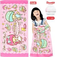 ราคา ผ้าขนหนู Sanrio ลิขสิทธิ์แท้ 16x32นิ้ว ไซส์ S ผ้าเช็ดผม ลายการ์ตูน HELLO KITTY MY MELODY LITTLE TWIN STARS (21161876455)