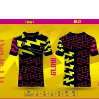 ราคา เสื้อสะท้อนแสง รุ่น GLOW เสื้อบอลเสื้อสีนีออน เรืองแสง (21987337161)