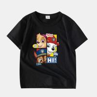 ราคา เด็กน่ารักแขนสั้น พร้อมส่ง เสื้อยืดแขนสั้นลําลอง คอกลม ผ้าฝ้าย ลายการ์ตูน Paw Patrol 8 สี สําหรับเด็ก AA001 (21665127476)