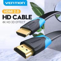 ราคา สาย HDMI Vention 2 0แบน4K HD เอฟเฟกต์3D ไปยังสาย HDMI ความเร็วสูง HDMI สำหรับแล็ปท็อป PC กล่องทีวีสายเคเบิลเชื่อมต่อHDTV สายโปรเจคเตอร์ HDMI LCD (21681973740)