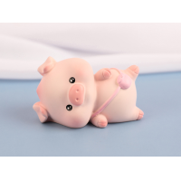 ราคา ตุ๊กตาเรซิ่น หมูนอน ขนาดเล็ก (7582119809)