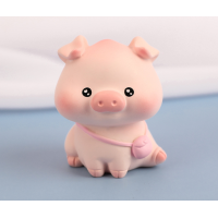 ราคา ตุ๊กตาเรซิ่น หมูนั่งคิด ขนาดเล็ก (7584903834)