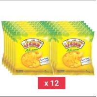 ราคา ปาร์ตี้มันเทศผมทอดกรอบเคลือบคาราเมล มี 5 รสชาติ รสคาราเมล รสครองแครง รสกล้วยหอม รสเบิร์ดเดย์เค้ก รสไอศกรีมวานิลลา ยกแพ็ค12ซอง (21925359680)