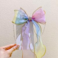 ราคา โบว์ลูกไม้ปักริบบิ้นเด็กคลิปติดผมเจ้าหญิงกิ๊บ Elsa (21672038005)