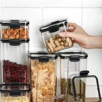 ราคา กล่องถนอมอาหารสุญญากาศ กล่องใส่ธัญพืช กล่องถนอมอาหาร กระปุกเก็บอาหาร กระปุกใส่เครื่องครัว กันความชื้น ป้องกันแมลง Home here (19007570221)