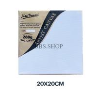 ราคา เฟรมผ้าใบสำเร็จรูป ผ้าใบวาดรูป 280g 100 cotton เฟรมผ้าใบแคนวาส คุณภาพดี วาดรูป DIY สีน้ำมัน สีอะคอลิค พร้อมส่งในไทย (21718394333)