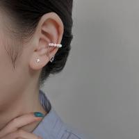 ราคา ชุดต่างหูเม็ดกลมไข่มุกเกาหลี17ไมล์ต่างหูพู่เงินสีทองต่างหูคริสตัลแบบหนีบผีเสื้อดาวดวงจันทร์สำหรับเครื่องประดับผู้หญิง (20431975802)