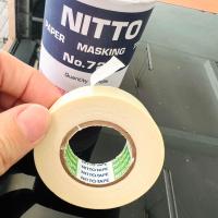 ราคา กระดาษกาวนิตโต้ Nitto เทปกาวสำหรับงานพ่นสี ลอกเลขตัวถังรถ ผลิตที่ญี่ปุ่น (21947311105)