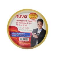ราคา เทป OPP Nuvo สก๊อตเทปใส ขนาดเล็ก 18mm x 36Yds 1 ม้วน (2382342670)