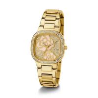 ราคา GUESS Ladies Gold Tone Analog Watch GW0544L2 ประกันศูนย์ CMG (21927234682)
