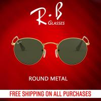 ราคา RB Round Metal RB3447 001 ขนาด 50 แว่นกันแดด แว่นตา R a y b a n sunglasses (21577111032)