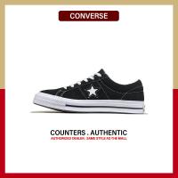 ราคา Authentic Shoes Converse One Star OX Black Sneakers 158369C Warranty 1 Year (21895413700)