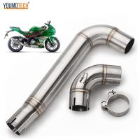 ราคา สำหรับ Benelli BJ300GS 302R 2016 2021ท่อไอเสียรถจักรยานยนต์ดัดแปลงกลางลิงค์ท่อสลิปบน Benelli 302 BN302คอลิงค์ท่อ (12118725261)