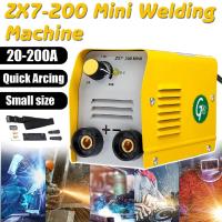ราคา 220V 50 60Hz ZX7 200 Portable Mini Electric Arc Force Welding Machine With Insulated Electrode Inverter Welders (20627822752)