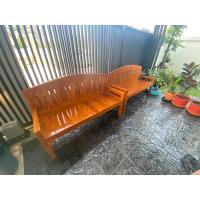 ราคา ม้านั่งยาว ม้านั่งไม้สักแท้ เก้าอี้ไม้ โซฟาไม้ ม้านั่ง1 50เมตร เก้าอี้ (22047583075)