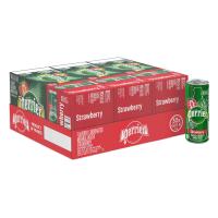 ราคา Perrier Strawberry Can 250ml 30 กระป๋อง เปอริเอ้น้ำแร่ธรรมชาติชนิดมีฟองแบบกระป๋อง 250 มล (9811990425)