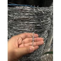 ราคา ทนสนิม 10ปี ลวดหนามชุบกัลวาไนซ์ เบอร์ 14 16 17 ม้วน100 200เมตร ลวดหนามทำรั้ว ราคาถูก ลวดหนามเกลียวถัก4เกลียว ลวดหนามเหล็กกล้าแข็งแรงมาก รั้วลวดหนาม รวดหนาม ลวดนามรั้ว (21394346553)