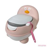 ราคา Fin กระโถนเด็ก แถมฟรีแปรงล้างทำความสะอาด รุ่นPRPU22 เบาะPU นุ่มนั่งสบาย ถอดล้างทำความสะอาดได้ รับน้ำหนักได้ถึง 20KG (20534892908)