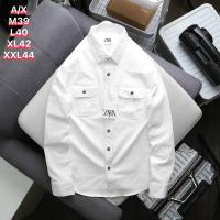 ราคา ZARA เสื้อเชิ๊ตแขนยาวชาย M 2XL (20619086923)