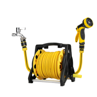 ราคา The Hashtag สายยางรดน้ำม้วนเก็บได้ 10 20 เมตน ชุดอุปกรณ์สายยางรดน้ำต้นไม้ สายยางโรล ตั้งพื้น พร้อมโรลเก็บสายปรับระดับน้ำได้ 10 แบบ ส่งจากไทย (21119062413)