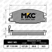 ราคา ผ้าเบรคหน้า หลัง ISUZU DMAX ดีแม็ก TFR V CROSS อีซูซุ ทุกรุ่น 2WD4WD ตัวเตี้ยยกสูง 1992 2019 ผ้าเบรค MKC ผ้าเบรคหน้า dmax ผ้าเบรคหลัง dmax ผ้าเบรก isuzu (15018759676)