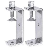 ราคา Metal Clamp Heavy Duty Clamp C Clamp Woodworking Clamp with Wide Jaw Openings 2PCS (20636820654)