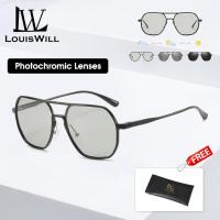 ราคา LouisWill แว่นตากันแดดแว่นกันแดดกรอบขนาดใหญ่แว่นตาโพลาไรซ์สำหรับทุกเพศแว่นตาแฟชั่นแว่นกันแดดสำหรับขับรถแว่นกันแดดแสดงบุคลิกภาพแฟชั่นมองเห็นได้ชัดเจนปี UV400แว่นตากันแดดผู้ชายแว่นกันแดดชาย (22030796414