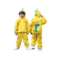 ราคา CB ชุดกันฝนเด็ก เซ็ต 2 ชิ้น เสื้อ กางเกงขายาว ซิปหน้า รุ่น PVC 17 (21970248264)