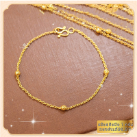 ราคา สร้อยข้อมือ ถุงทอง สร้อยข้อมือสองกษัตริย์ สร้อยข้อมือผู้หญิง เครื่องปรดับ สร้อยข้อมือสองกษัตริย์พร้อมจี้ถุงทอง กำไลจี้ทองแท้ ทองแท้มีใบรับประกัน กำไลทองแท้ จี้ทองแท้ ชาร์มทองแท้ ขนาดข้อมือ 20cm (21500