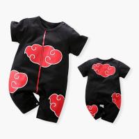ราคา อะนิเมะ Naruto เสื้อรอมเปอร์ทารก Akatsuki Kakashi Go Ku Luffy Soron แขนสั้นเด็กทารก Romper จั๊มสูทคอสเพลย์ Pajama Jumpsuit สำหรับทารก (7672594488)