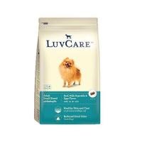 ราคา แถม 100 g 2 ซอง LuvCare Small Breed Triple Omega อาหารสุนัขพันธุ์เล็ก เลิฟแคร์ ขนาด 2 Kg (21433924389)