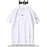 ราคา เสื้อยืด โอเวอร์ไซซ์ พิมพ์ลาย Fear Of God NBA Air Jordan สไตล์ฮาราจูกุ สําหรับผู้หญิง (18537440640)