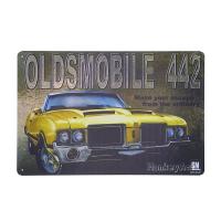 ราคา ป้ายสังกะสีวินเทจ TS01 รถยนต์ รถคลาสสิค รถโฟ๊ค รถเก่า ขนาด 20x30 ซม (15130268413)