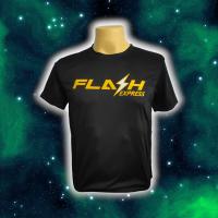ราคา เสื้อยืดสกรีนลาย FLASH มี3สีขาว ดำ เหลือง ผ้าไมโครโพลีเอสเตอร์ ผ้าดีนุ่มลื่น แห้งไว ไม่อับชื้น (21963046068)