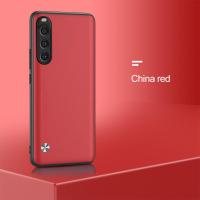 ราคา เรียบง่ายสุดหรูฝาหลังหนังผิวสำหรับ Sony Xperia 5 V เคส Sony Xperia 1 V 5 V 1 V 10V Xperia 5 V Xperia10V 5G Xperia 1 V ปกป้องกรอบที่บางเฉียบ (21052435565)