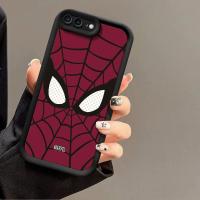 ราคา 3D เคสโทรศัพท์บันไดรูปแมงมุมแมวสีแดง Tianyan สำหรับ iPhone 6 6S 7Plus 8 Plus เคสโทรศัพท์น่ารักซิลิโคนกันกระแทก (21683829442)