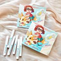ราคา ลิปสติก Velvet Matte Creamy Lip เซ็ต 6 สี 6 แท่ง โทนอิฐ เนื้อแมทกำ มะ หยี่ Sunset lip (21956857652)