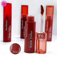 ราคา Kiss Beauty Lip Gloss Glow Color สีชัดเข้ม กันน้ำ ติดทน ทาไม่ตกร่อง (21760619611)