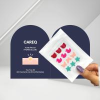 ราคา 1 แถม 1 แผ่นแปะสิว CAREQ ดูดสิว พร้อมส่งในไทย (21629872806)