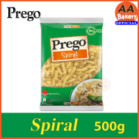 ราคา อร่อย พร้อมส่ง Prego เส้นพาสต้า สปาเก็ตตี้ มักกะโรนี Spaghetti Macaroni Spiral 500g (17756712724)