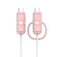 ราคา LM อุปกรณ์เสริมสายชาร์จป้องกันสายชาร์จแบตเตอรี่ปลอกซิลิโคนป้องกันสายชาร์จ2ชิ้นปลอกป้องกันการแตกสำหรับ Iphone Android Type C ฝาครอบสายทนทานสำหรับสายข้อมูล (20747094372)