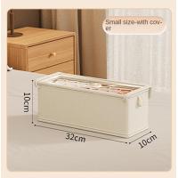 ราคา กล่องใส่เสื้อผ้าผ้า Oxford พร้อมฝาปิด Home Cloth Storage BOX (21910039518)