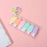 ราคา ปากกาไฮไลท์น่ารักน่ารัก6ชิ้น เซ็ตไอศครีมขนาดจิ๋วขนมนักเรียนกุญแจเครื่องเขียนสำนักงานโรงเรียน (20877801625)