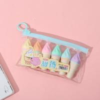 ราคา ปากกาไฮไลท์น่ารักน่ารัก6ชิ้น เซ็ตไอศครีมขนาดจิ๋วขนมนักเรียนกุญแจเครื่องเขียนสำนักงานโรงเรียน (20877801626)